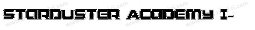 Starduster Academy I字体转换